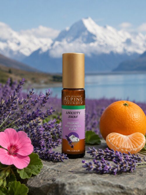 Anxiety Away Essential Oil Blends Roll On Applicator