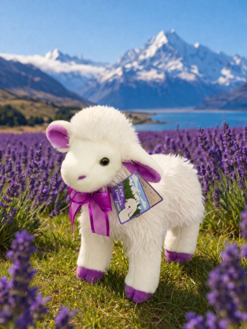 Lucy the Lavender Lamb Soft Toy