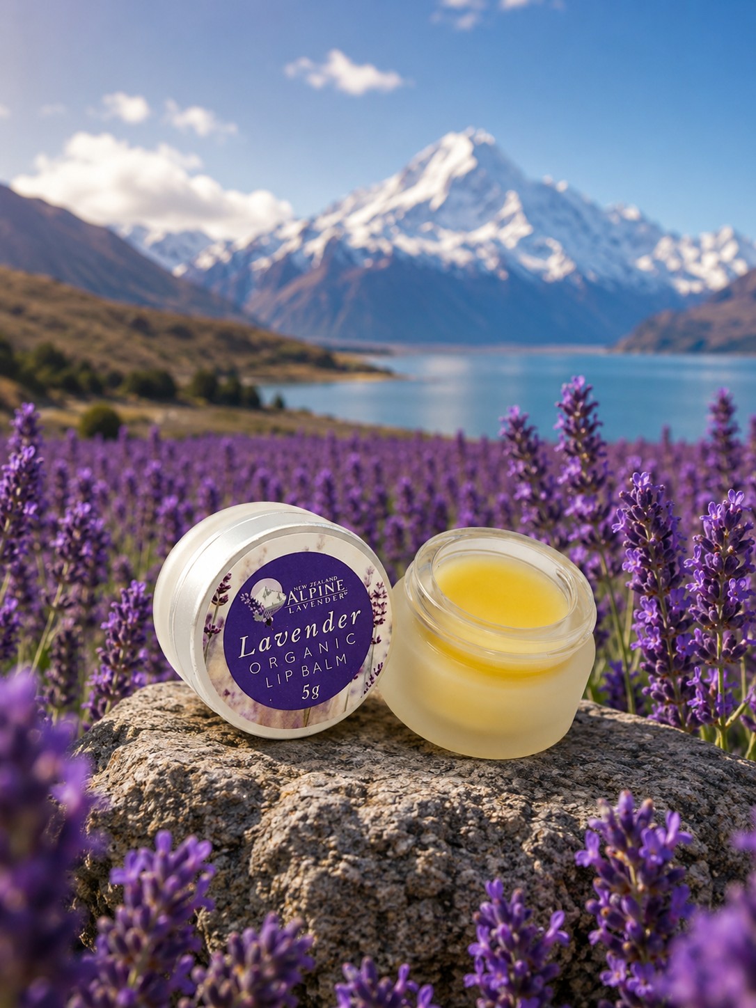 Lavender Lip Balm - Certified Organic
