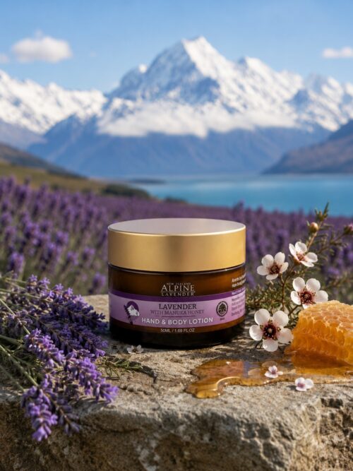 Lavender Hand and Body Lotion with Manuka Honey - Certified Organic