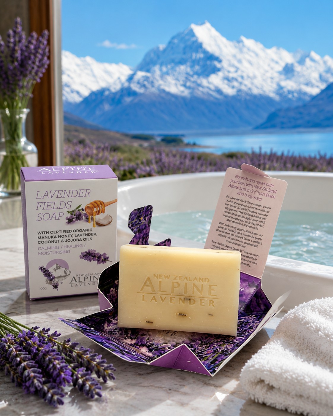 Lavender Fields Soap – Certified Organic